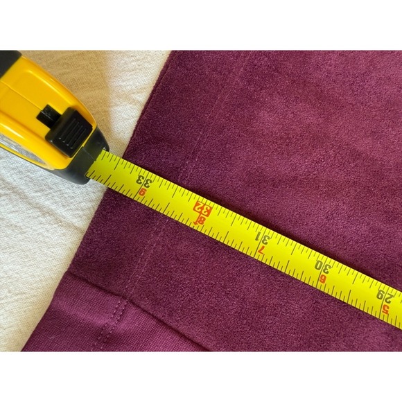 NWT BCBG Max Azaria "Karlee" Vegan Suede Mini Dress in Bordeaux, Size Medium - Picture 8 of 12